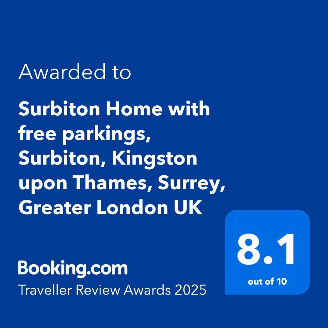 Surbiton Home With Free Parkings, Surbiton, Kingston Upon Thames, Surrey, Greater London Uk Luaran gambar